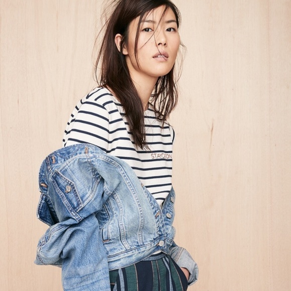 MADEWELL Embroidered Setlist Staycation Tee {EE50} - Picture 2 of 7